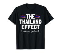 The Thailand Effect - I Wanna Go Back Funny Travel Thailand Camiseta