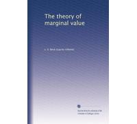 The theory of marginal value