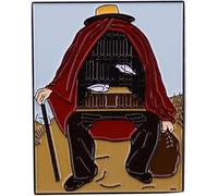The Therapist 1937 - Pin esmaltado de pintura al óleo surrealista de René Magritte de 1.5 pulgadas