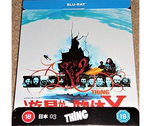 THE THING LIMITED EDITION STEELBOOK (JAPANESE ARTWORK) / IMPORT / REGION FREE / BLU RAY