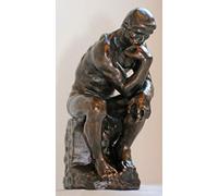 The Thinkler - Sculpture, 14cm - Museumsshop (Replicat) Auguste Rodin #01 by Parastone Museums Kollektion
