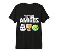 The Three Amigos Funny Tequila Shot Lime del Cinco de Mayo Camiseta Premium