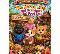 The Three Cats and Grandma's Thai Food Stall: An Adorable Story of Family, Love, and Hardworking Cats Serving Thai Street Food (Grandma's Thai Cats Adventures)