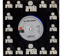 The Three Degrees - THREE DEGREES Woman in Love UK 7" 45 blue vinyl