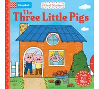 The Three Little Pigs: A Push, Pull, Slide Book (Campbell First Stories)