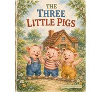 The Three Little Pigs: Classic story for kids with watercolor Illustrations