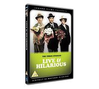 The Three Stooges - Live & Hillarious (Digitally remastered in colour) [DVD] [1941]