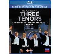 The Three Tenors: The Original (Blu-ray) José Carreras Domingo (Importación USA)