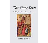 The Three Years: The Life of Christ Between Baptism and Ascension
