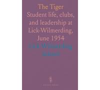 The Tiger: Student life, clubs, and leadership at Lick-Wilmerding, June 1954