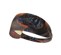 The Tiger Under The Sunset - Diadema deportiva versátil para hombres y mujeres, perfecta para correr, yoga, ciclismo y mucho más