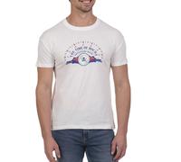 THE TIME OF BOCHA Camiseta de hombre road. Blanco 52 (L)