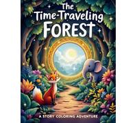 The Time-Traveling Forest: A Story Coloring Adventure for Kids (Ages 4-8): Interactive Animal Coloring Book with Story Scenes, Emotional Learning, and ... Perfect for Ages 4-8 (Magical Forest Friends)