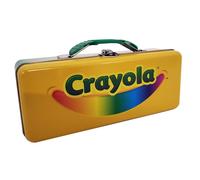 The Tin Box Company Crayola Tote Pencil Box with Handle 18941712