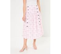 The Tiny Big Sister Cross Stitch Flowers Buttoned Skirt 42 Multicolor