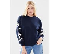 The Tiny Big Sister “Geometric Flowers ” Sweatshirt 36 Azul