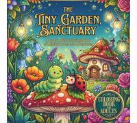 The Tiny Garden Sanctuary Subtitle: A Cozy Adult Coloring Book of Miniature Insect Adventures