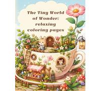The Tiny World of Wonder: An Adorable Coloring Book Filled with Miniature Homes, Cute Animals, Magical Gardens & Cozy Fantasy Adventures