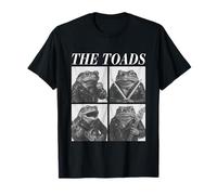 The Toads Rockers Animales Gracioso Música Rock Emo Punk Banda Camiseta