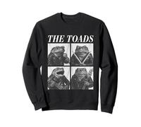 The Toads Rockers Animales Gracioso Música Rock Emo Punk Banda Sudadera