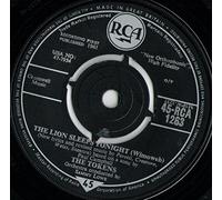 The Tokens - The Tokens - The Lion Sleeps Tonight (Wimoweh) - 7" Single 1961 - RCA 45-RCA 1263 - UK Press