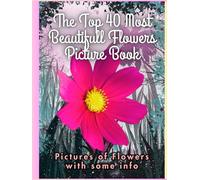 The Top 40 Most Beautifull Flowers Picture Book: Pictures of flowers with some info (Curiosities Kingdom Picture Books)