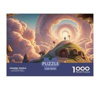 The Top of An Endless Staircase 1000 Piece Corte Preciso Rompecabezas Dreamy Clouds Divertido Jigsaw Educativo Amigos 70x50cm/1000pcs