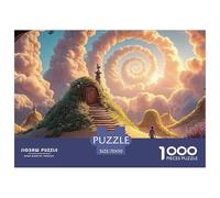 The Top of An Endless Staircase 1000 Pièces Rompecabezas Dreamy Clouds Desafiante Y Educativo para Adultos Jouets De Défi Familial 70x50cm/1000pcs