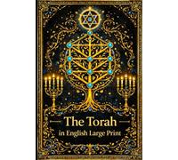 The Torah in English large print : The Five Books of Moses or Pentateuch תּוֹרָה Tōrā Teaching" or "Law") is the compilation of the first five books ... Exodus, Leviticus, Numbers and Deuteronomy.