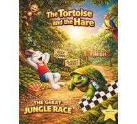 The Tortoise and the Hare: Fun Jungle Story for Kids (Moral Story Book with Pictures): Slow and Steady Wins the Race: A Fun Animal Story for Kids