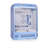 The Tower 600 Hydrangea Blue Mid-Tower ATX Case; 3 Paneles de Vidrio Templado; Soporte de Placa Base de Conector Oculto; Ranuras PCI-e rotacionales; CA-1Z1-00MFWN-00; 3 años de garantía