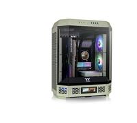 The Tower 600 Matcha Green Mid-Tower ATX Case; 3 Paneles de Vidrio Templado; Soporte de Placa Base de Conector Oculto; Ranuras PCI-e rotacionales; CA-1Z1-00MEWN-00; 3 años de garantía