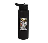 The Tower Tarot Card Stainless Steel Insulated Water Bottle