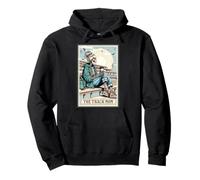 The Track Mom Tarjeta de esqueleto Track & Field Spooky Halloween Sudadera con Capucha