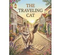 The Traveling Cat: An Adult Cat Coloring Book with 50 Intricate Scenes from Beautiful Places Around the World