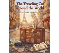 The Traveling Cat: Around the World 50 Iconic Places to Remember and Color: A Cozy Adult Coloring Book Featuring 50 Iconic Places, Beautiful Travel Memories, and One Charming Cat