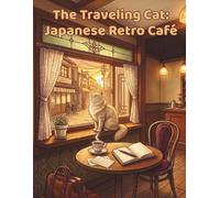 The Traveling Cat: Japanese Retro Café: A Cozy Adult Coloring Book Inspired by Nostalgic Japanese Kissaten