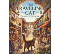 The Traveling Cat: Treasures of the Markets: An Adult Coloring Book Featuring 50 Beautiful Markets Around the World