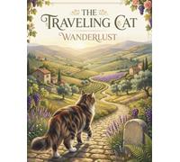 The Traveling Cat: Wanderlust: Adult Coloring Book with 50 Beautiful Travel Scenes, Charming Cats, Cozy Villages & Relaxing Escapes Around the World