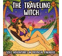 The Traveling Witch Coloring Book: A Tropical Solo Travel Coloring Book for Adults | 40 Relaxing Beach Vacation Scenes Filled with Magic, Self-Care & Paradise
