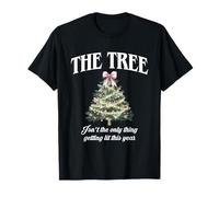 The Tree Is Lit Funny Christmas Camiseta