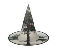 The Tree of Fantasy1 - Sombreros de brujas de Halloween, diademas de bruja, sombrero de mago, accesorios de disfraz para cosplay, fiesta de máscaras, plegable, 3 piezas