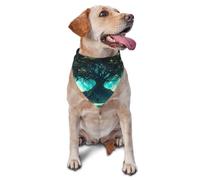 The Tree Of Life Has Celestial And Natural Scenes - Bufanda triangular para perros y gatos, bandana ajustable para mascotas y sesiones de fotos