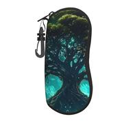 The Tree Of Life Has Celestial And Natural Scenes - Funda de neopreno suave para gafas de sol con cremallera, duradera, portátil, para hombres y mujeres