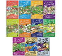 The Treehouse Storey Books 1 - 11 Collection Set by Andy Griffiths (13-Storey, 26-Storey, 39-Storey, 52-Storey, 65-Storey, 78-Storey, 91-Storey, 104-Storey, 117-Storey, 130-Storey, 143-Storey)