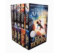 The Trials of Apollo Series 5 Books Collection Box Set by Rick Riordan