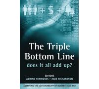 The Triple Bottom Line: Does It All Add Up
