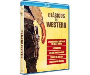 The True Story of Jesse James + Broken Lance + The Unforgiven + The Way West + Garden of Evil Blu Ray 5 Classics Western