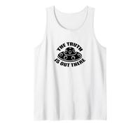 The Truth Is out There Camiseta Alien Spaceship Shuttle tee Camiseta sin Mangas