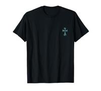 The Turquoise Cross Pave Diamonds Camiseta